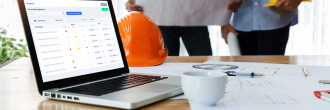 Survey analysis and document management for a construction company